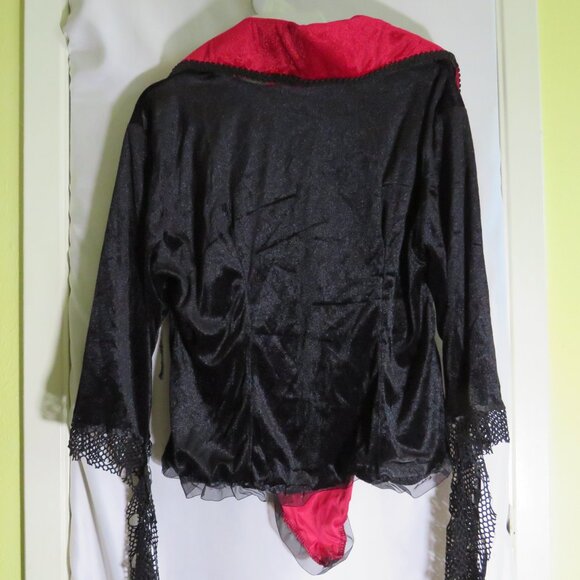 Scarlet vampire adult full figure costume (2)piece top and skirt ladies size - Picture 6 of 15